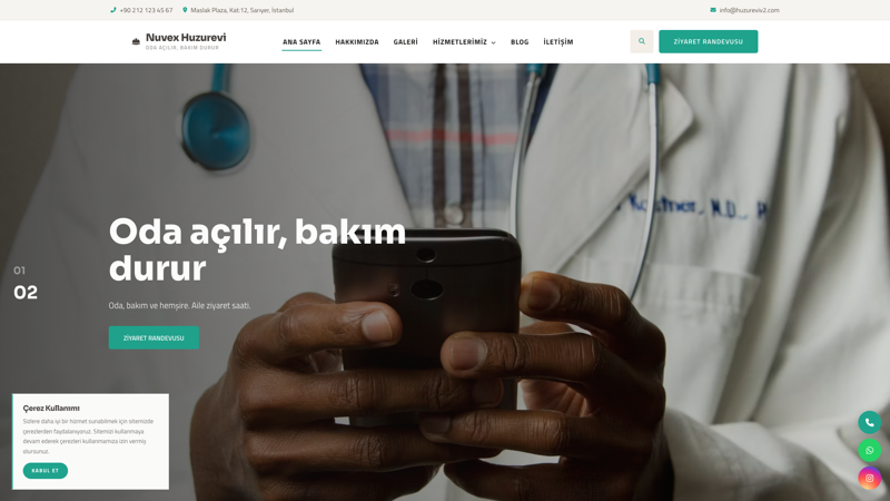 Huzurevi & Yaşlı Bakımevi V2 ekran görüntüsü