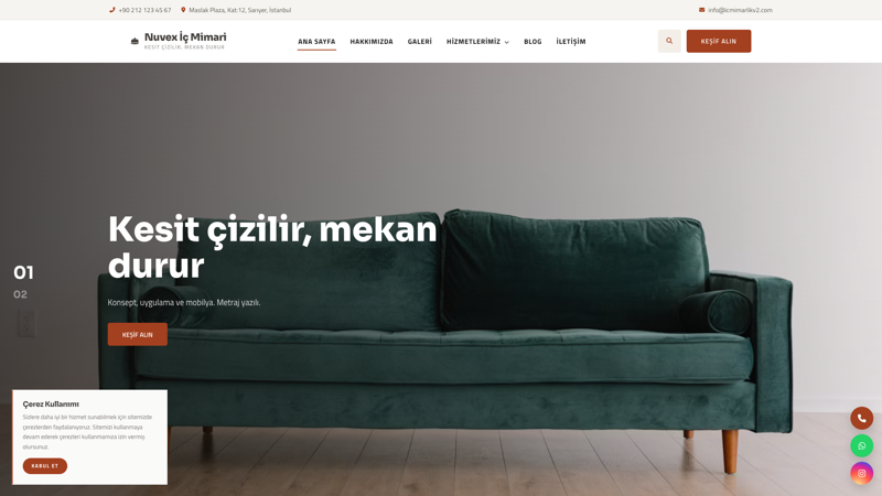 İç Mimarlık & Tasarım Ofisi V2 ekran görüntüsü