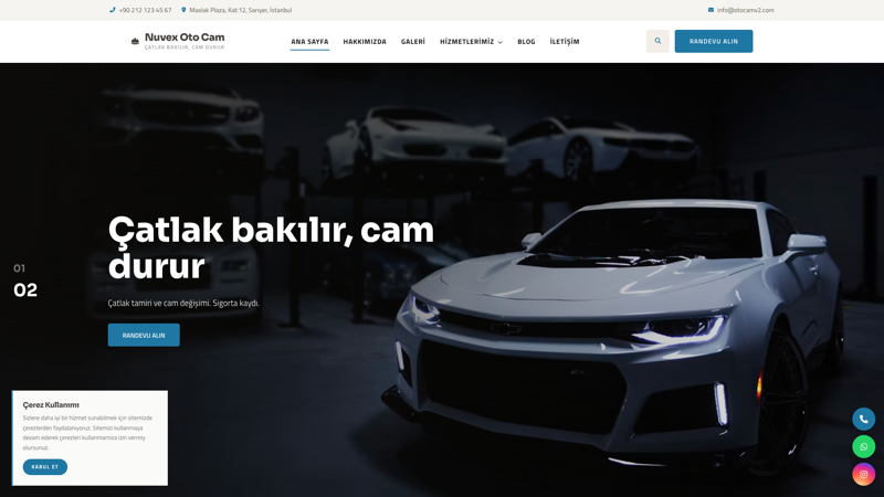 Oto Cam Satış & Değişim V2 ekran görüntüsü
