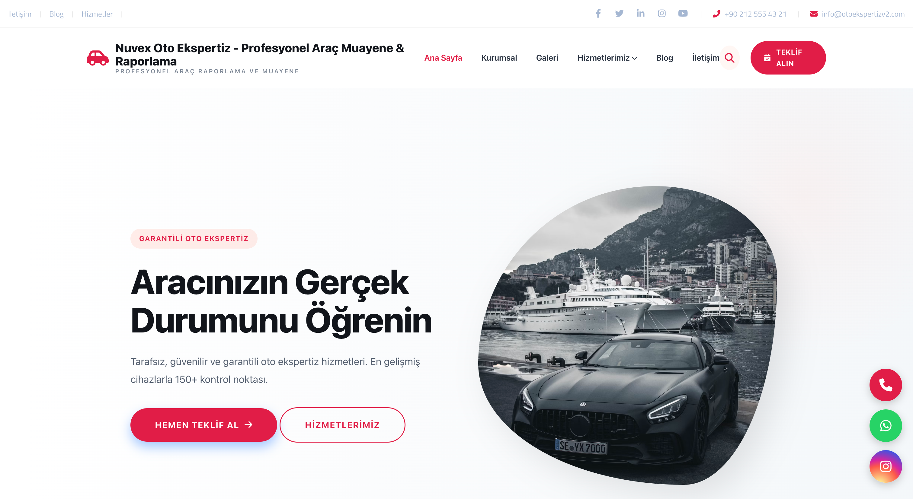 Oto Ekspertiz V2 Arayüzü