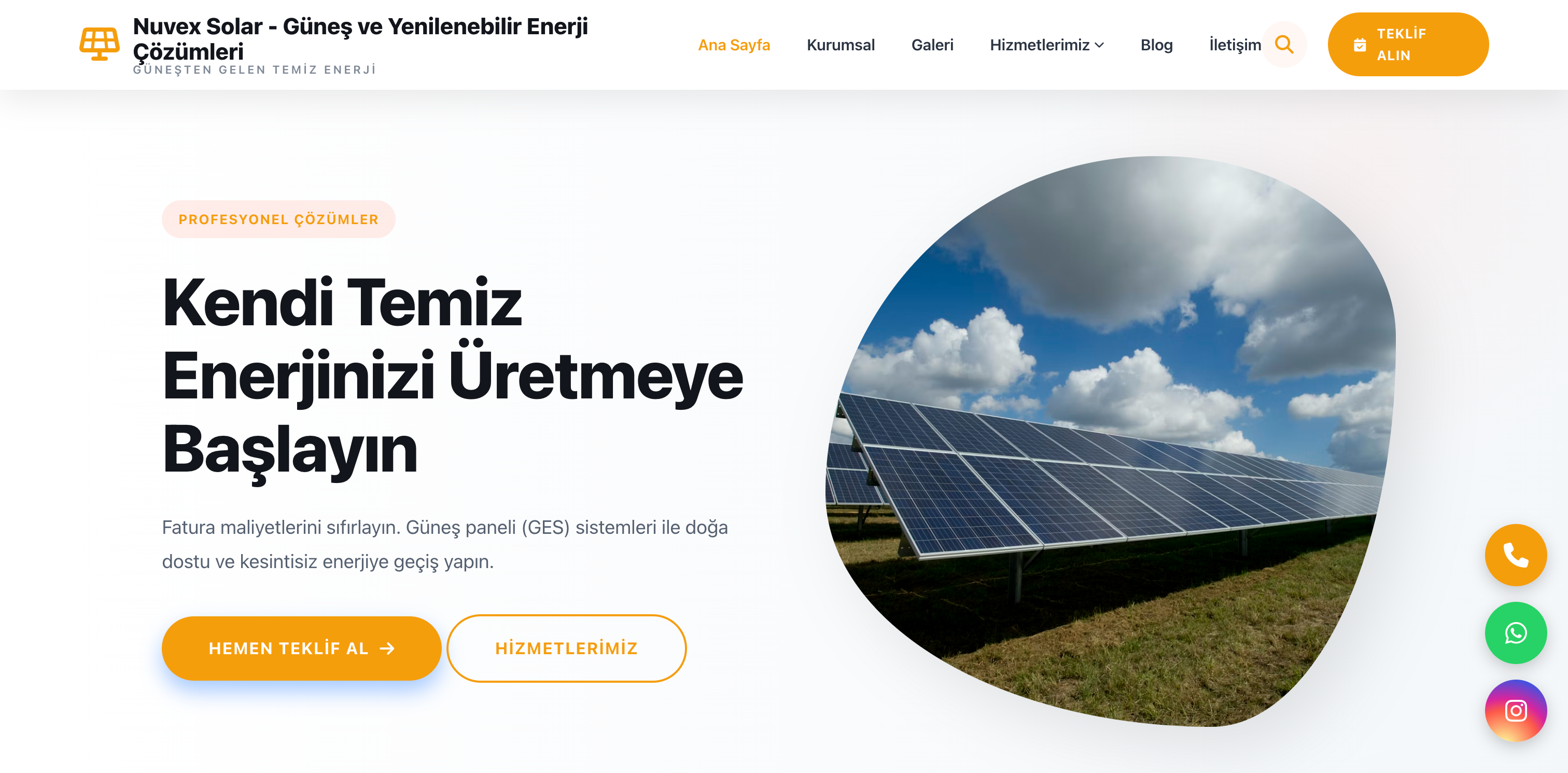 Solar Enerji V2 Arayüzü